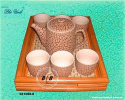 Bat Trang ceramics tea set
