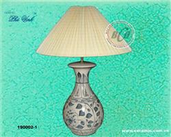 Bat trang porcelain lamp Viet Nam