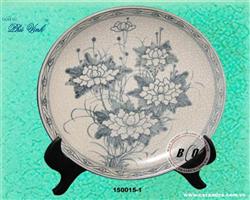 Bat trang plate