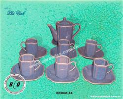 Bat trang porcelain teaset